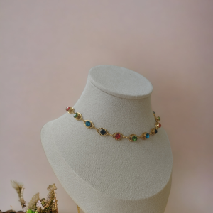 Crysta Gold Necklace